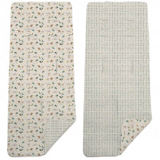 Funda silla Recta Reversible Yago Bambula Verde de DyDaDos